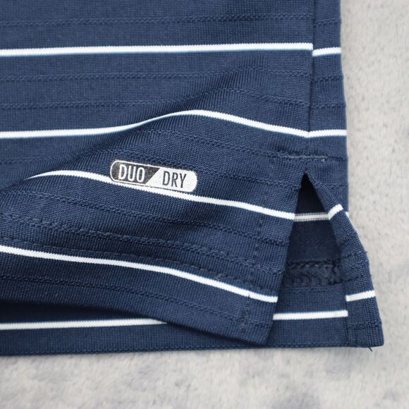 Champion Shirt Mens XL Extra Blue White Golf Polo Light Stretch Outdoor Hike - Picture 12 of 16